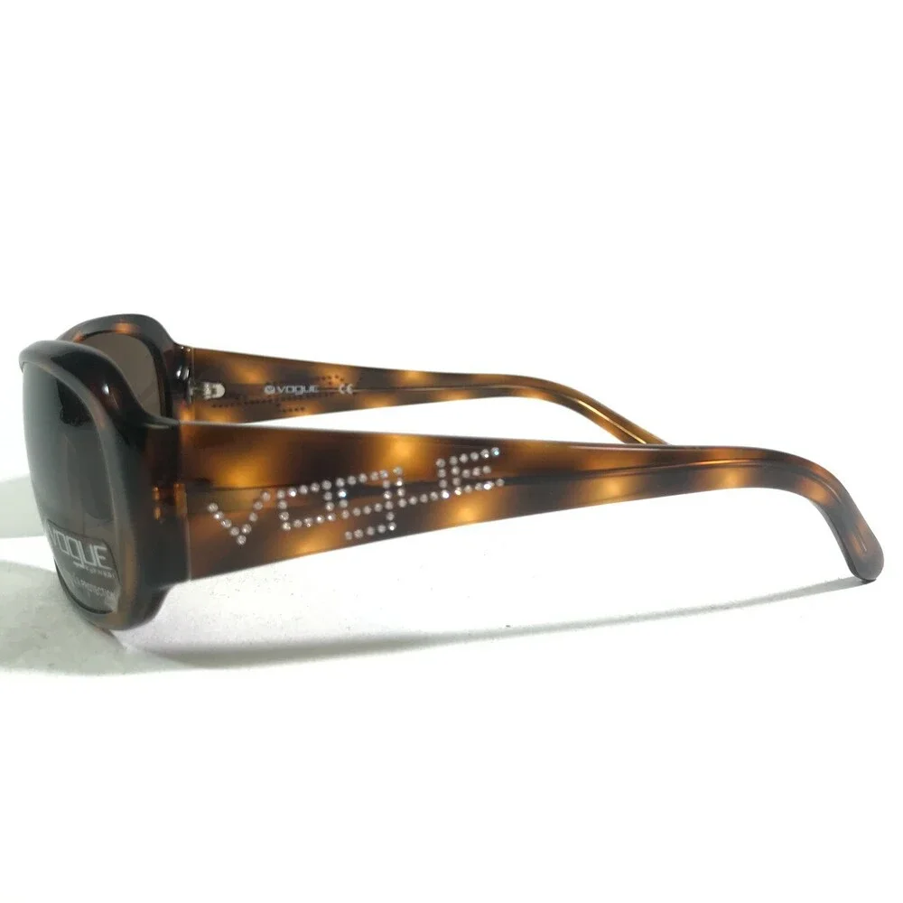 Vogue Sunglasses VO2533S B 1553/73 Brown Round Frames with Brown Lenses